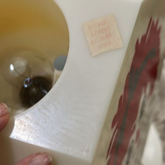 Vintage 70’s Raggedy Ann & Andy Hard Plastic Table Lamp Retro Decor Nostalgic - Picture 17 of 17